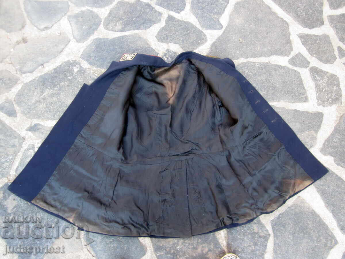 Δημοπρασία Βουλγαρικό στρατιωτικό σακάκι στρατηγού, υποστράτηγου με επωμίδες Δημοπρασία Βουλγαρικό στρατιωτικό σακάκι στρατηγού, υποστράτηγου με επωμίδες