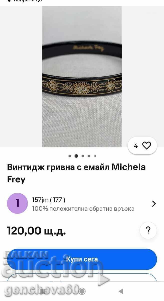 Αντίκα σμαλτωμένο βραχιόλι MICHAELA FREY - 7 Αντίκα σμαλτωμένο βραχιόλι MICHAELA FREY - 7