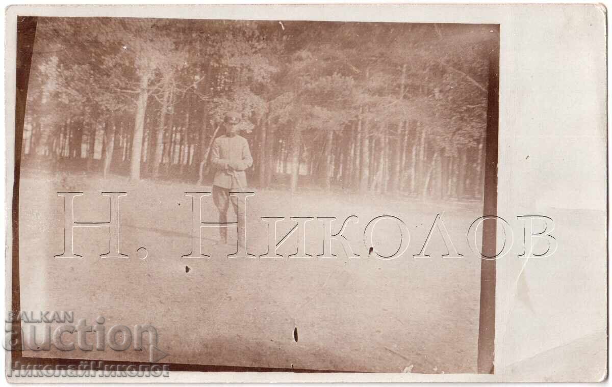 ΠΑΛΙΑ ΦΩΤΟΓΡΑΦΙΑ ΒΟΥΛΓΑΡΟΥ ΣΤΡΑΤΙΩΤΙΚΟΥ ΑΞΙΩΜΑΤΙΚΟΥ ΜΕ ΣΠΑΘΙ Ε129