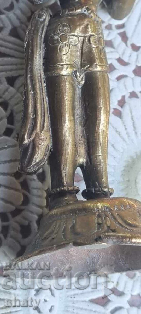 Licitație Sculptură veche din bronz. Figură