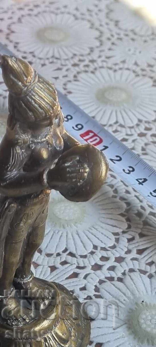 Sculptură veche din bronz. Figură - 6