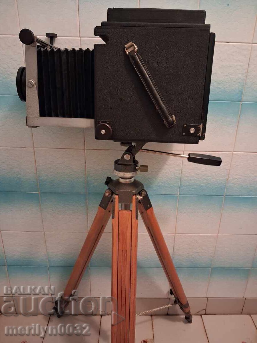 Aparat foto profesional studio Carl Zeiss Jena GDR trepied R - 7 Aparat foto profesional studio Carl Zeiss Jena GDR trepied R - 7