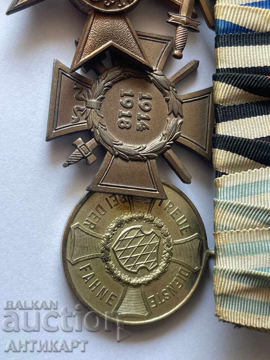 Аукцион военна колотка Германия ПСВ 1918 жел. кръст орден медали