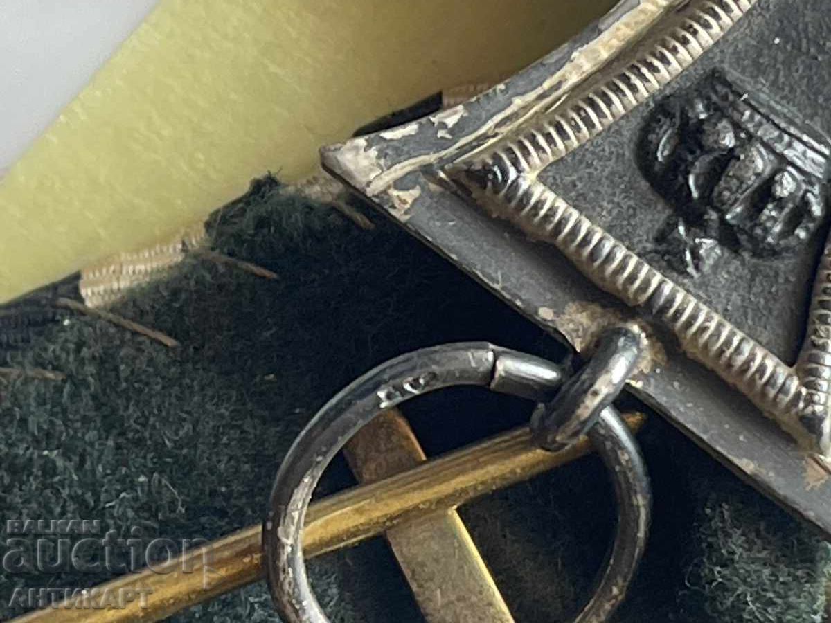 военна колотка Германия ПСВ 1918 жел. кръст орден медали - 5