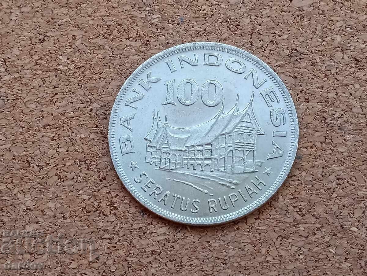Индонезия 100 рупии 1978 г. Индонезия 100 рупии 1978 г.