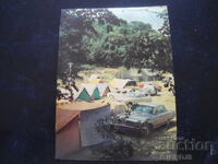 ΒΑΡΝΑ. Χρυσή Άμμος - κάμπινγκ, Παλιά καρτ ποστάλ