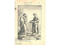 1683 - ΧΑΡΑΚΤΙΚΟ MALLET - Βραχμάνοι από την Ινδία - πρωτότυπο