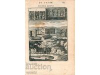 1683 - GRAVURĂ MALLET - PERSIA /IRAN/ - Persepolis - original