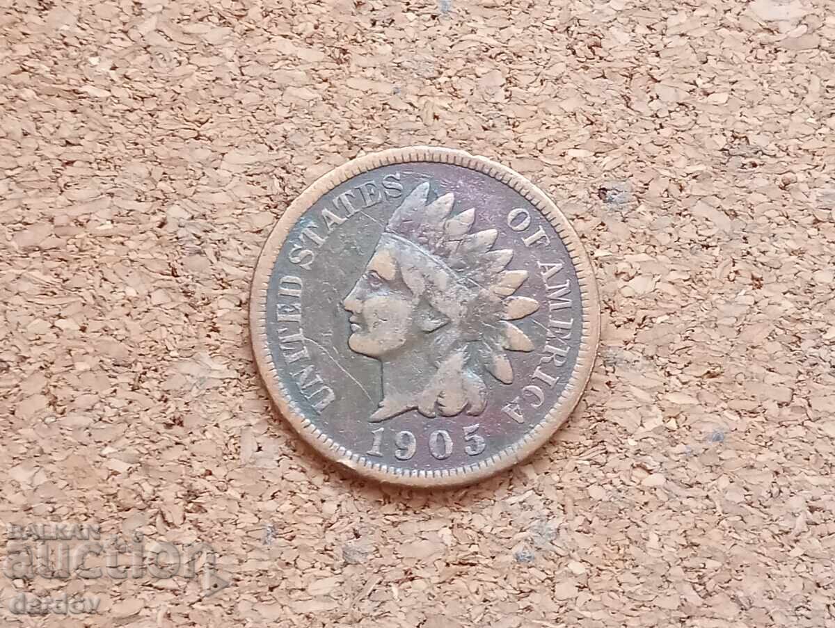 ΗΠΑ 1 σεντ, 1905 με τιμή 4.20 BGN | € 2.15 ΗΠΑ 1 σεντ, 1905 με τιμή 4.20 BGN | € 2.15