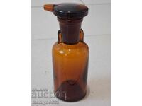 Sticlă medicală veche pipetă picurător sticlă
