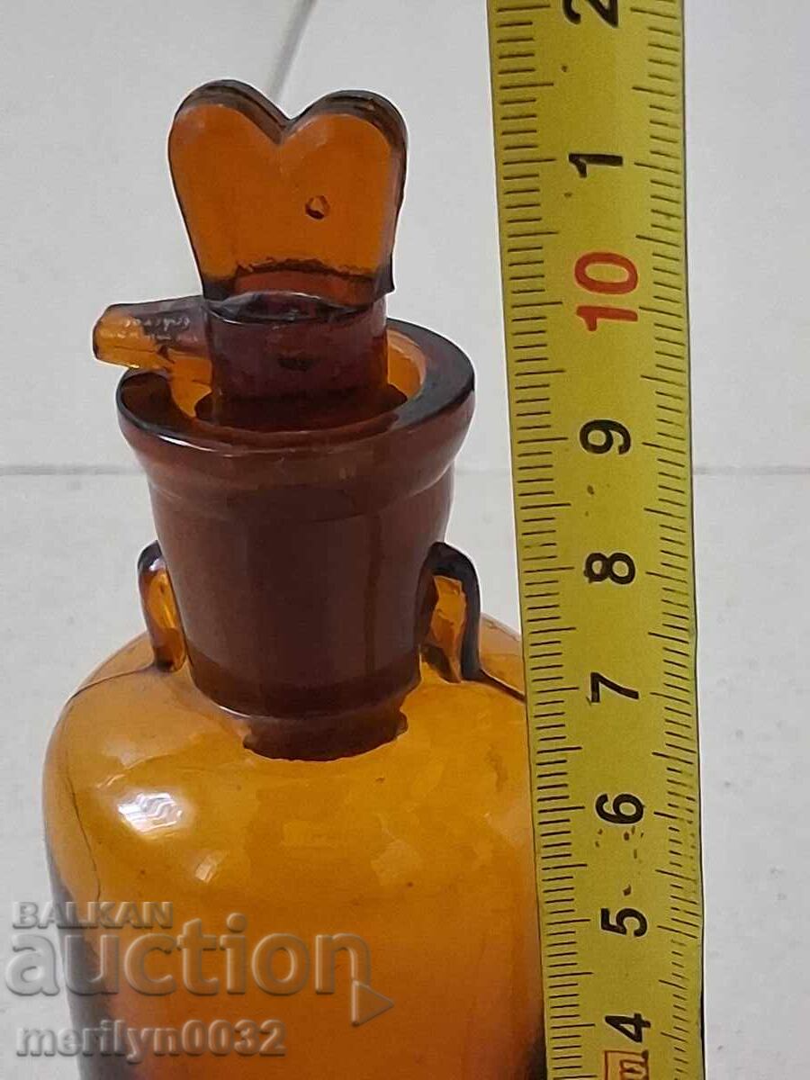 Доставка на Старо медицинско шише пипета капкомер бутилка