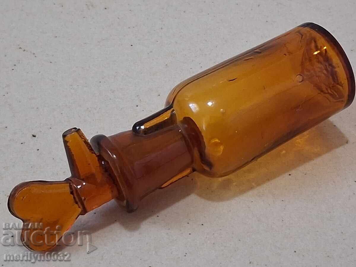 Auction  Old medical dropper bottle