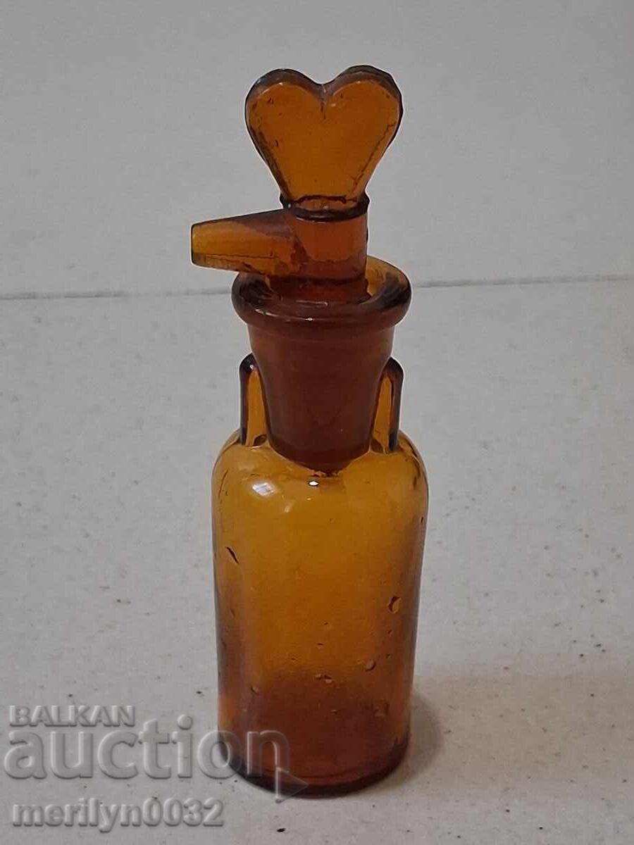 Old medical dropper bottle