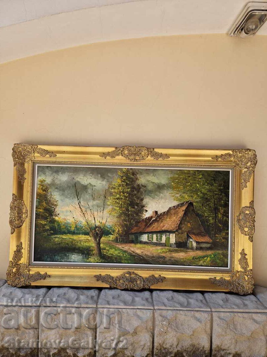 Master antique original Dutch oil painting with price 397.00 BGN | € 202.98