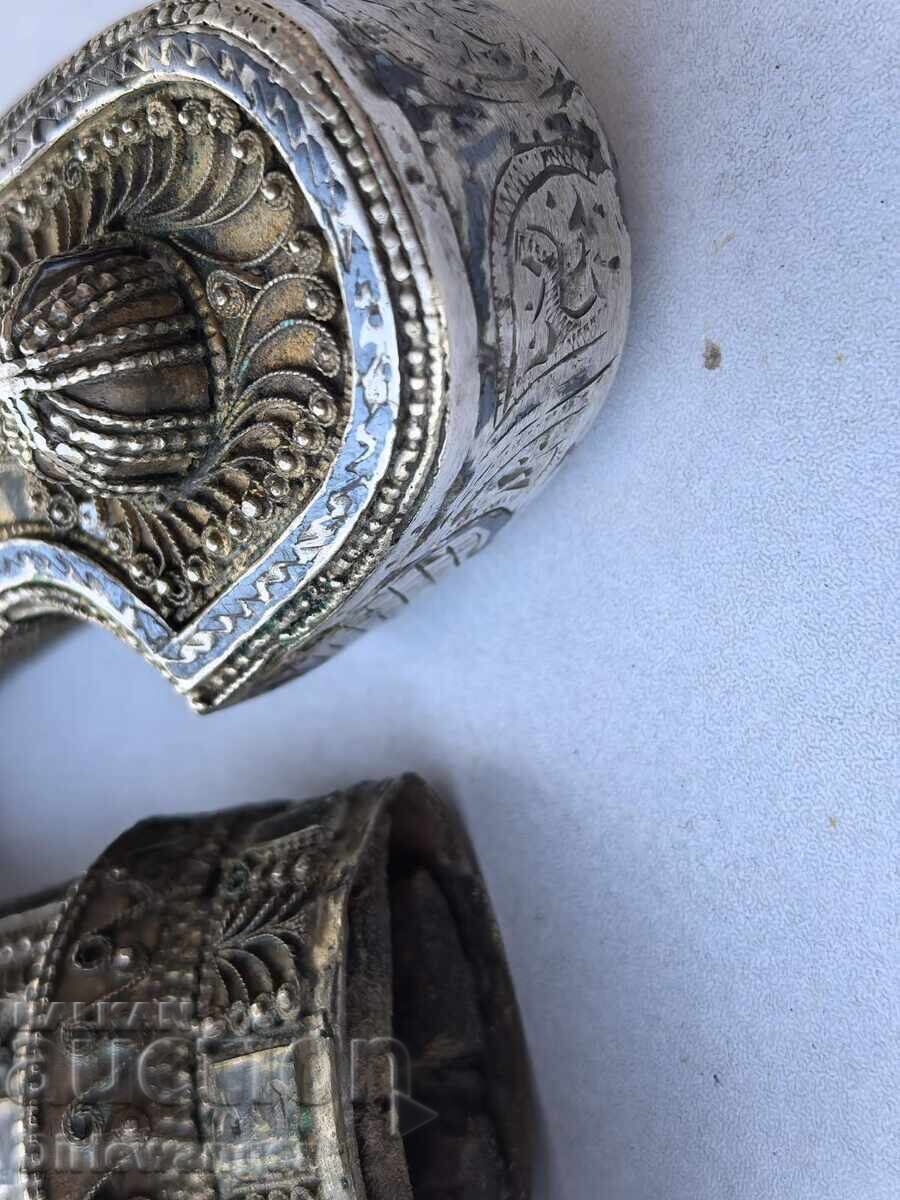 Silver Caucasian Kama. Dagger - 7