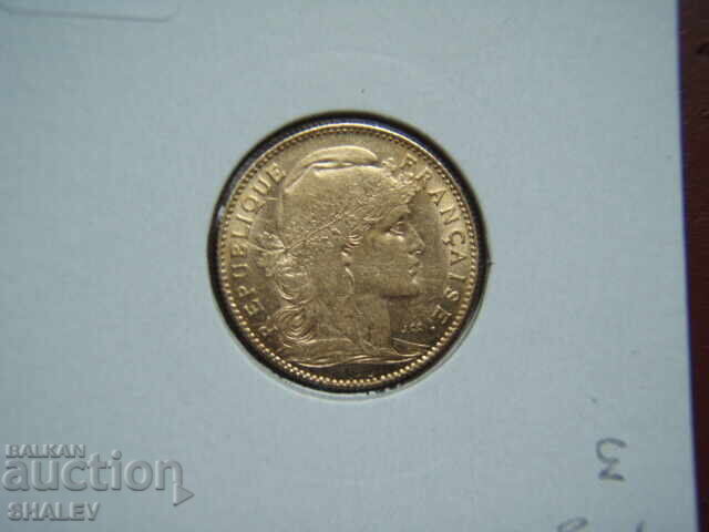 10 Francs 1910 France /3/ - AU (gold) - 6