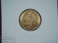 10 Franci 1910 Franța (10 franka Frantsiya) /3/ - AU (zlato)