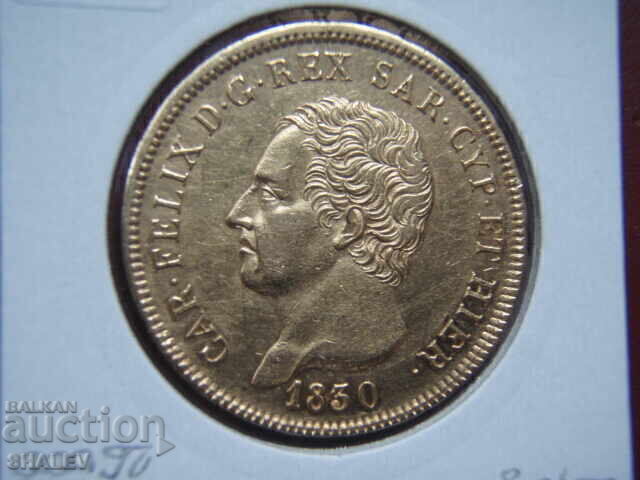 80 Lire 1830 R Sardinia / Italia (Sardinia) - AU (aur) - 7