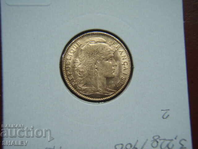 10 Francs 1912 France /2/ - AU (gold) - 7