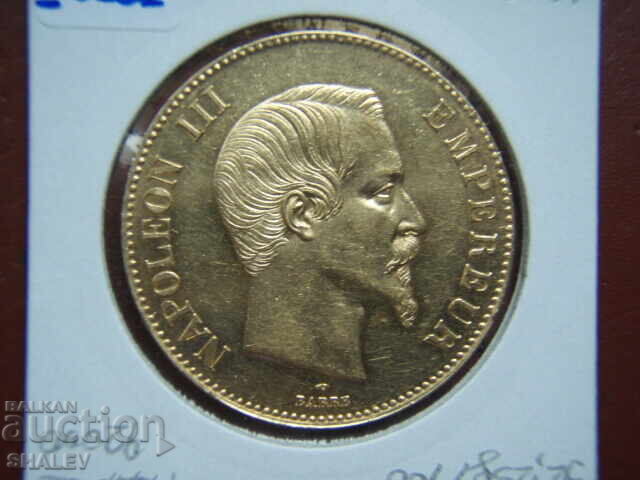 100 Francs 1858 A France - AU+ (Gold) - 6