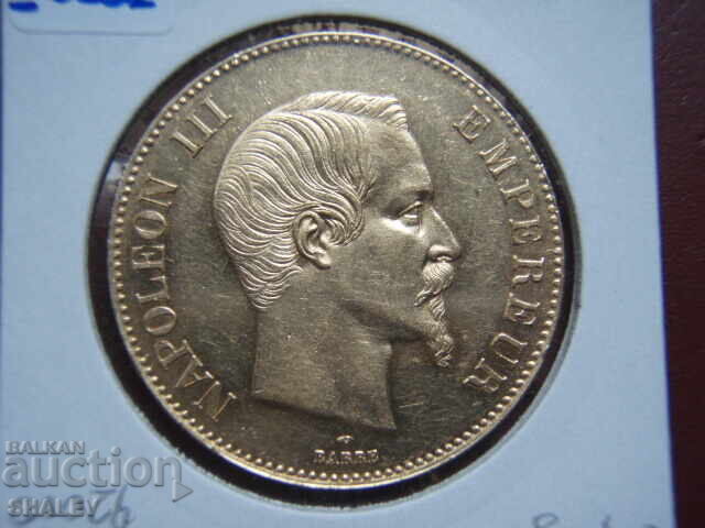 100 Francs 1858 A France - AU+ (Gold) - 7