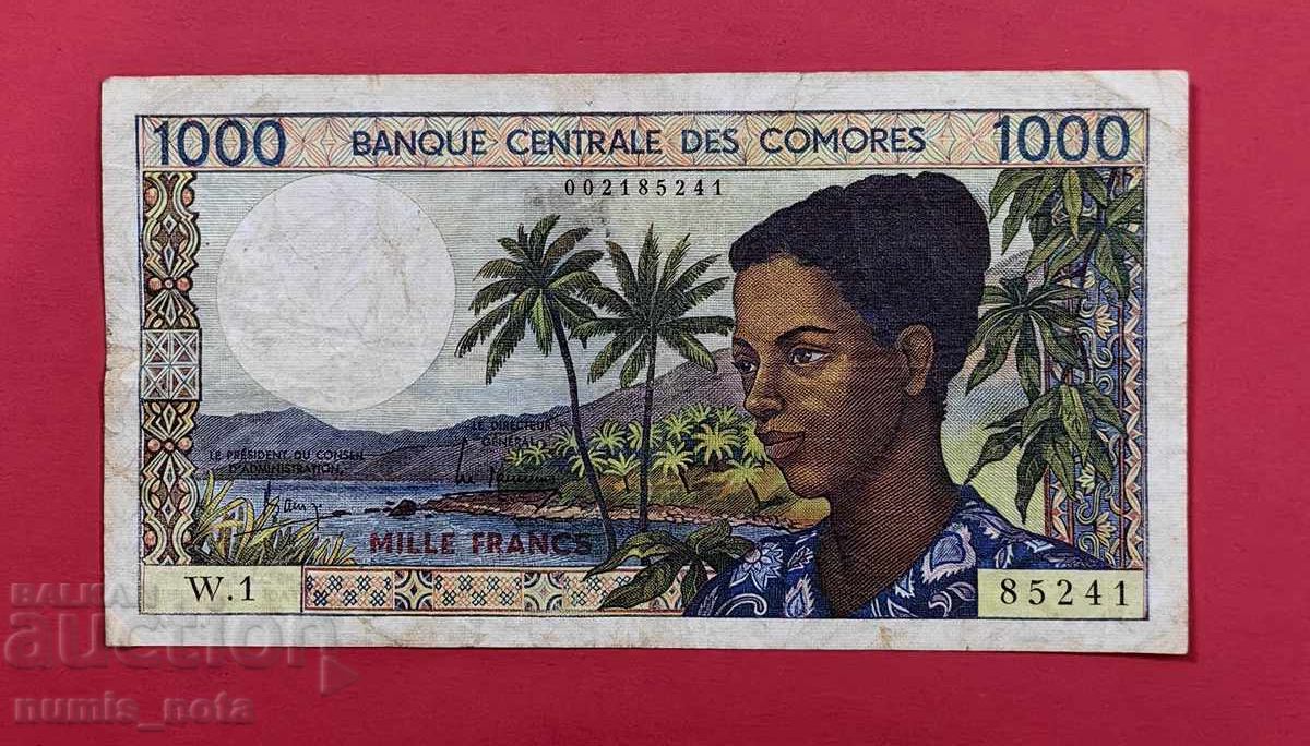 1000 φράγκα 1984 Κομόρες 1000 φράγκα 1984 Κομόρες