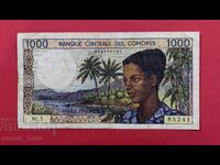 1000 φράγκα 1984 Κομόρες