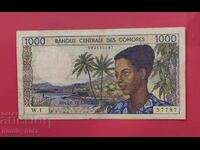 1000 φράγκα 1984 Κομόρες