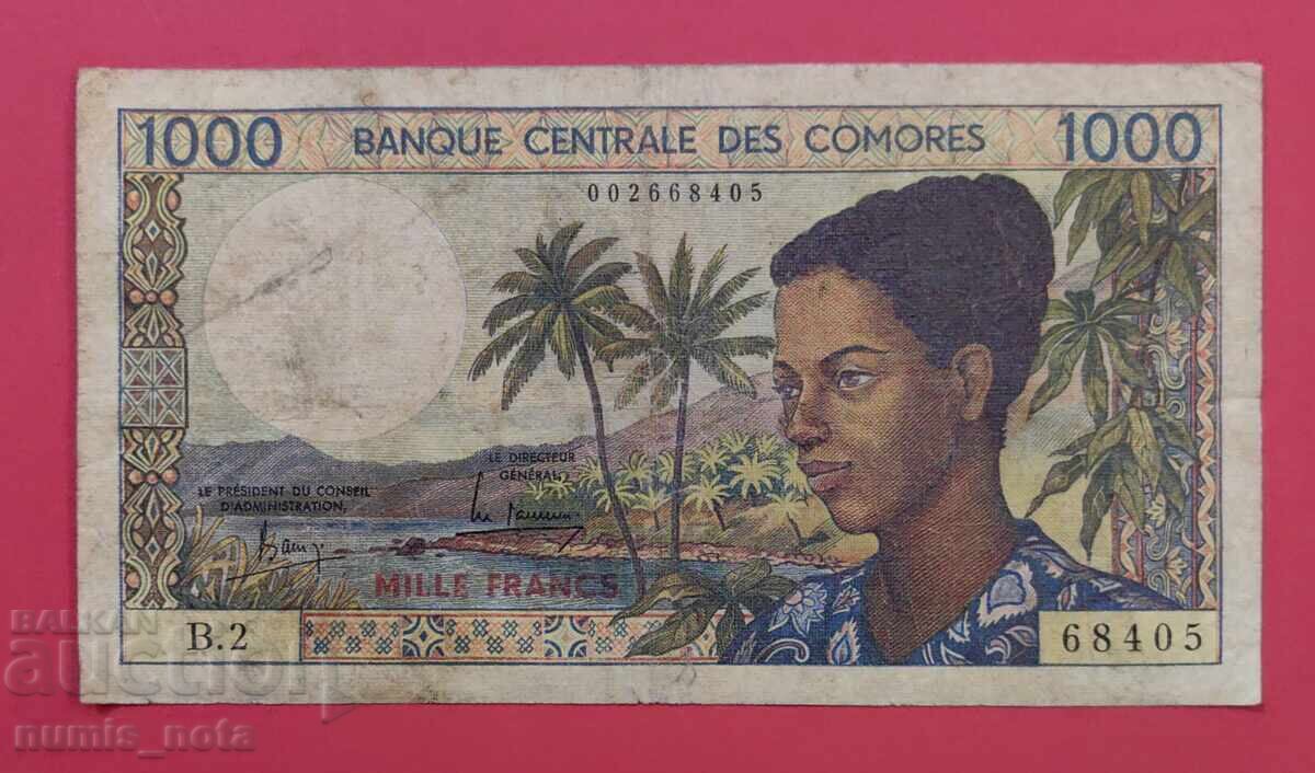 1000 φράγκα 1984 Κομόρες 1000 φράγκα 1984 Κομόρες