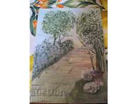 Вносен холандски принт картина