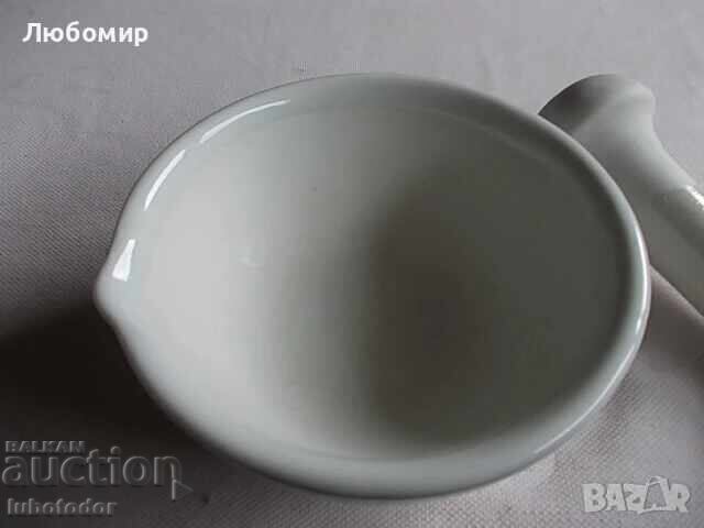 Licitație Mojar vechi farmaceutic din porțelan