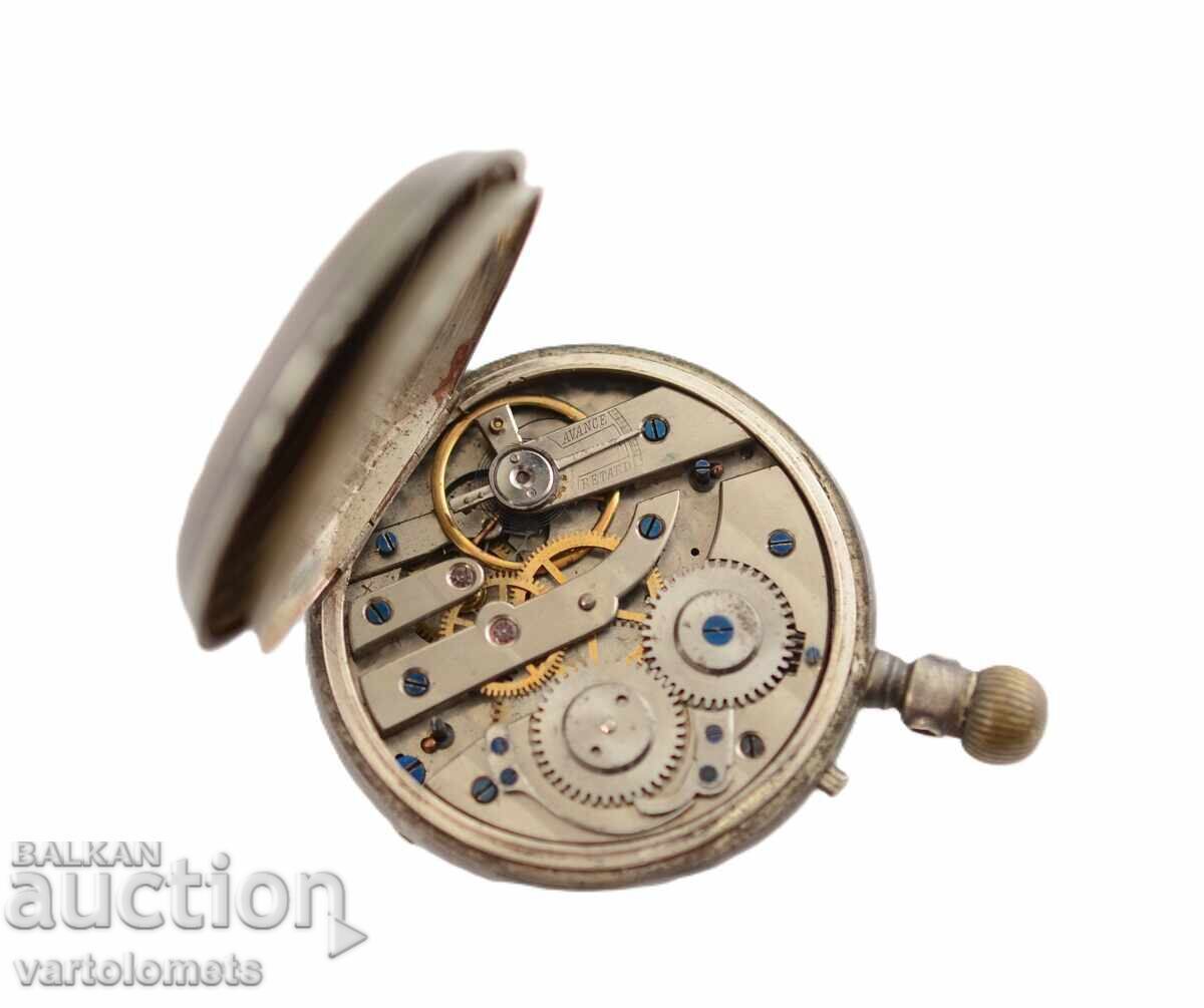 Antique Silver Pocket Watch - Not Working with price 45.00 BGN | € 23.01 Antique Silver Pocket Watch - Not Working with price 45.00 BGN | € 23.01