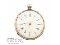 Ceas de buzunar argintiu antic - nu funcționează