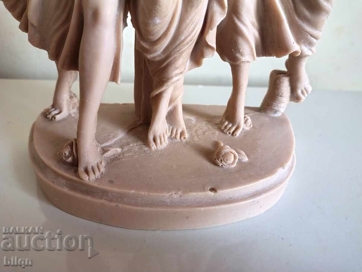 Wonderful Statuette of the Three Graces - 6