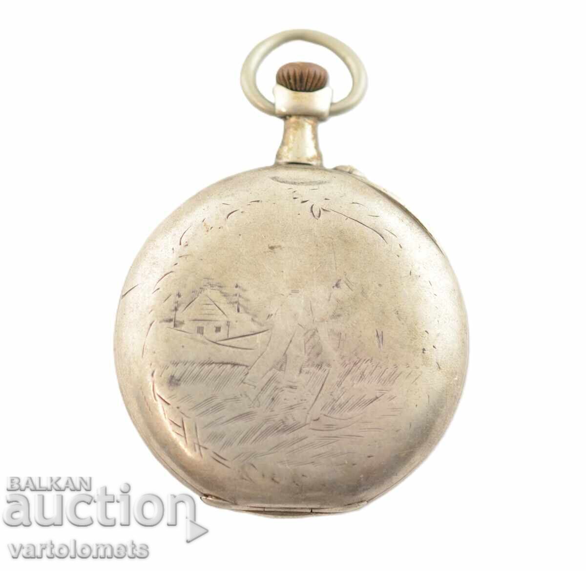 Delivery of Antique Silver Pocket Watch - Works