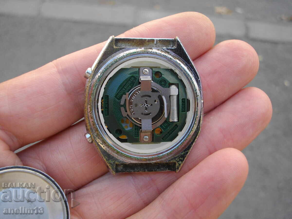 Livrarea CITIZEN CRYSTRON LC ELECTRONIC RETRO DE COLECȚIE