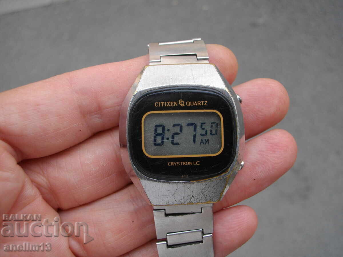 CITIZEN CRYSTRON LC ELECTRONIC RETRO DE COLECȚIE