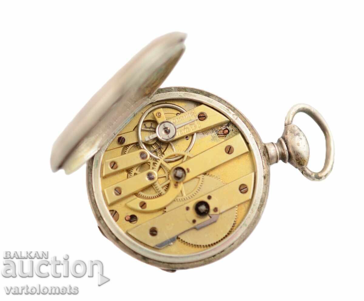Antique Silver Pocket Watch - Not Working with price 45.00 BGN | € 23.01