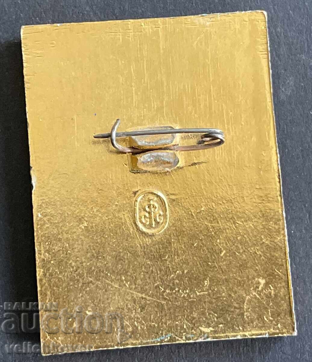 41512 URSS insignă cosmonaut Constantin Țiolkovski cu preț 4.00 BGN | € 2.05