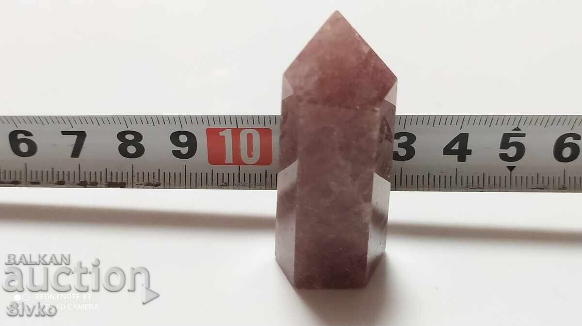 Obelix Figurine, Amethyst Obelix Figurine, Amethyst