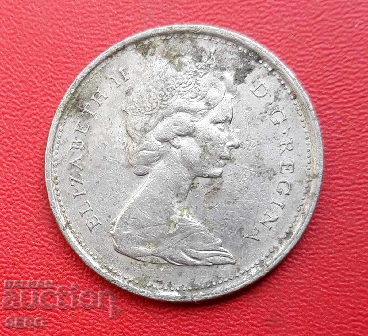 Canada-25 cents 1974 with price 0.40 BGN | € 0.20