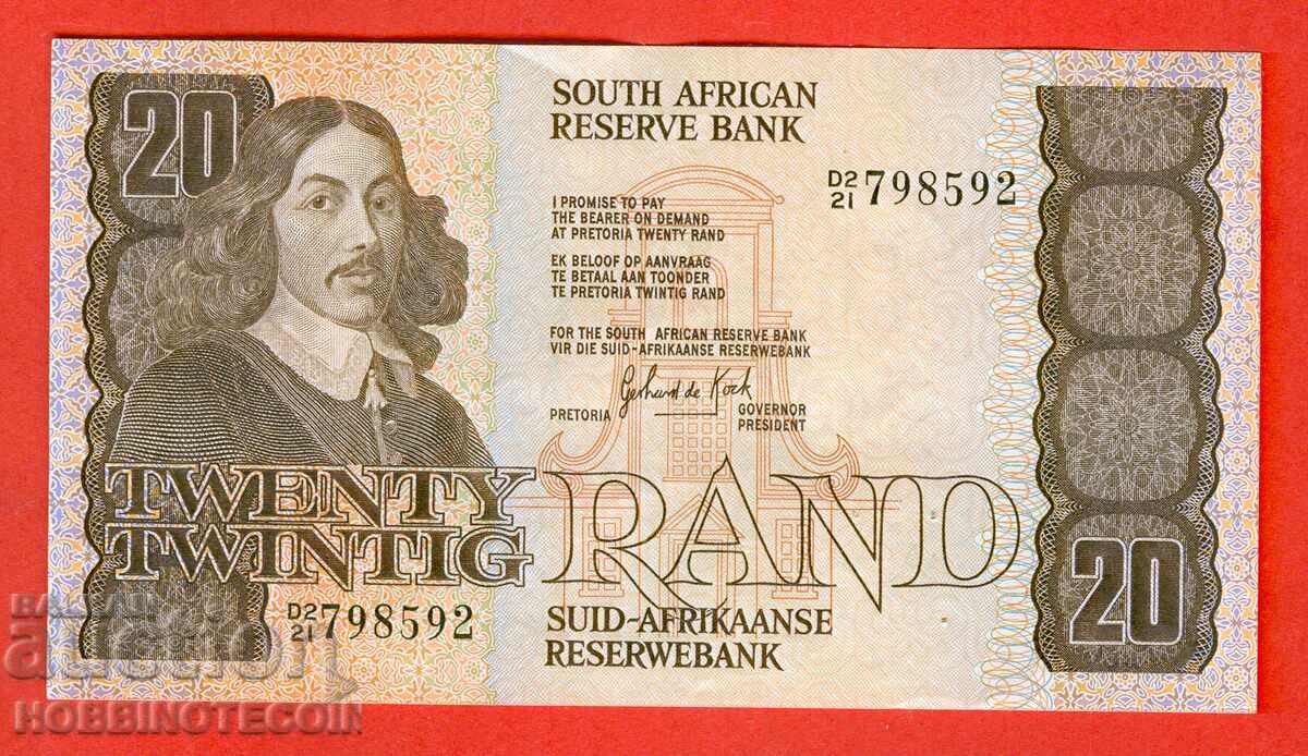 AFRICA DE SUD SOUTH AFRICA 20 Rand emisiunea 1984