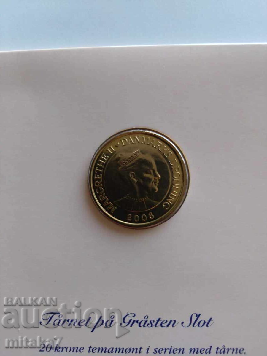 20 Kroner 2006, Denmark with price 9.00 BGN | € 4.60