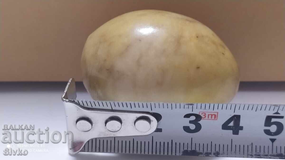 Доставка на Естествен полускъпоценен камък с форма на яйце 1