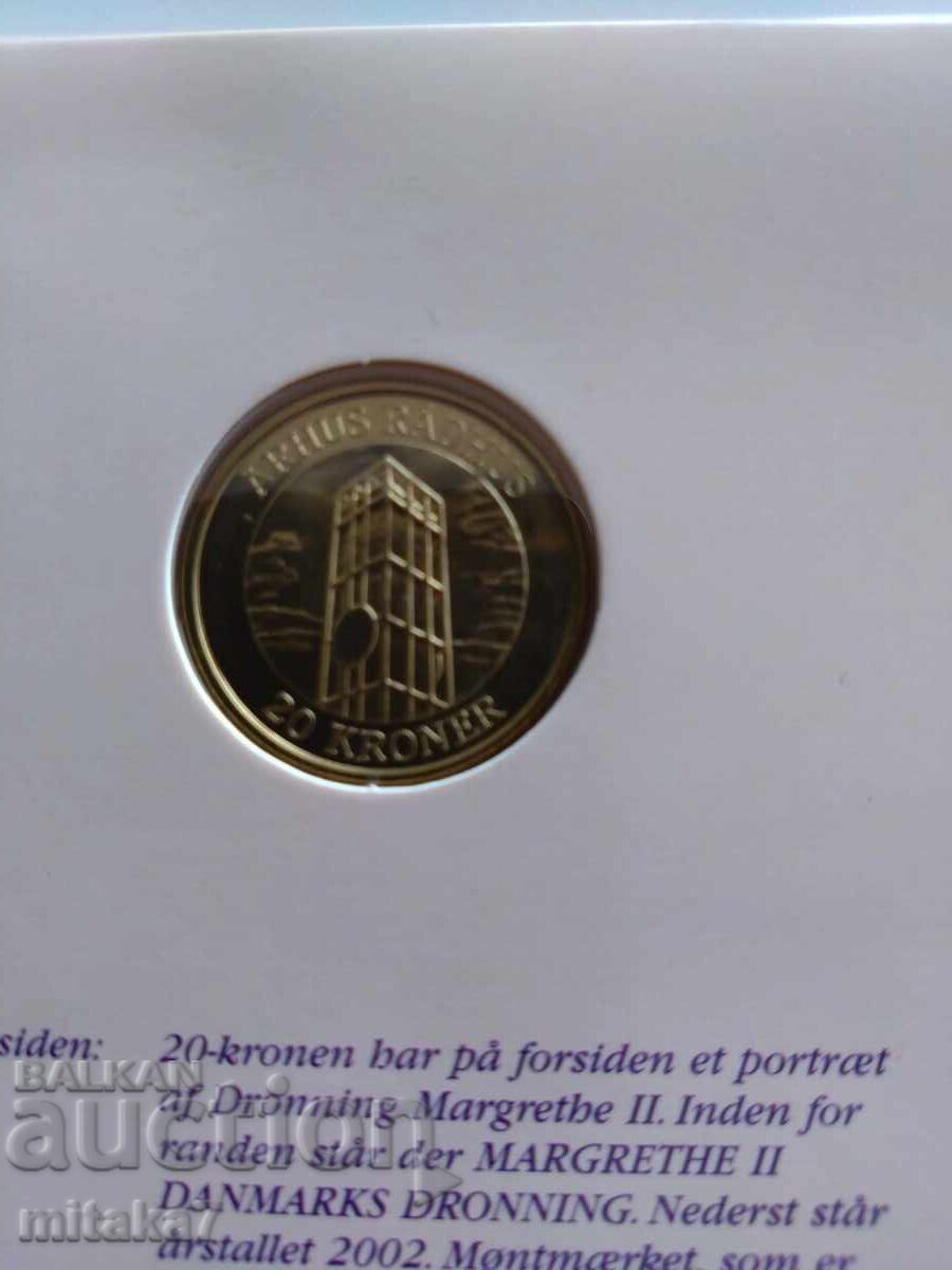 Доставка на 20 крони 2002 година, Дания