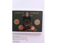 Set de monede, Norvegia, 1984