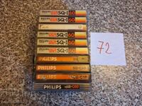 Casete audio 10 buc 72