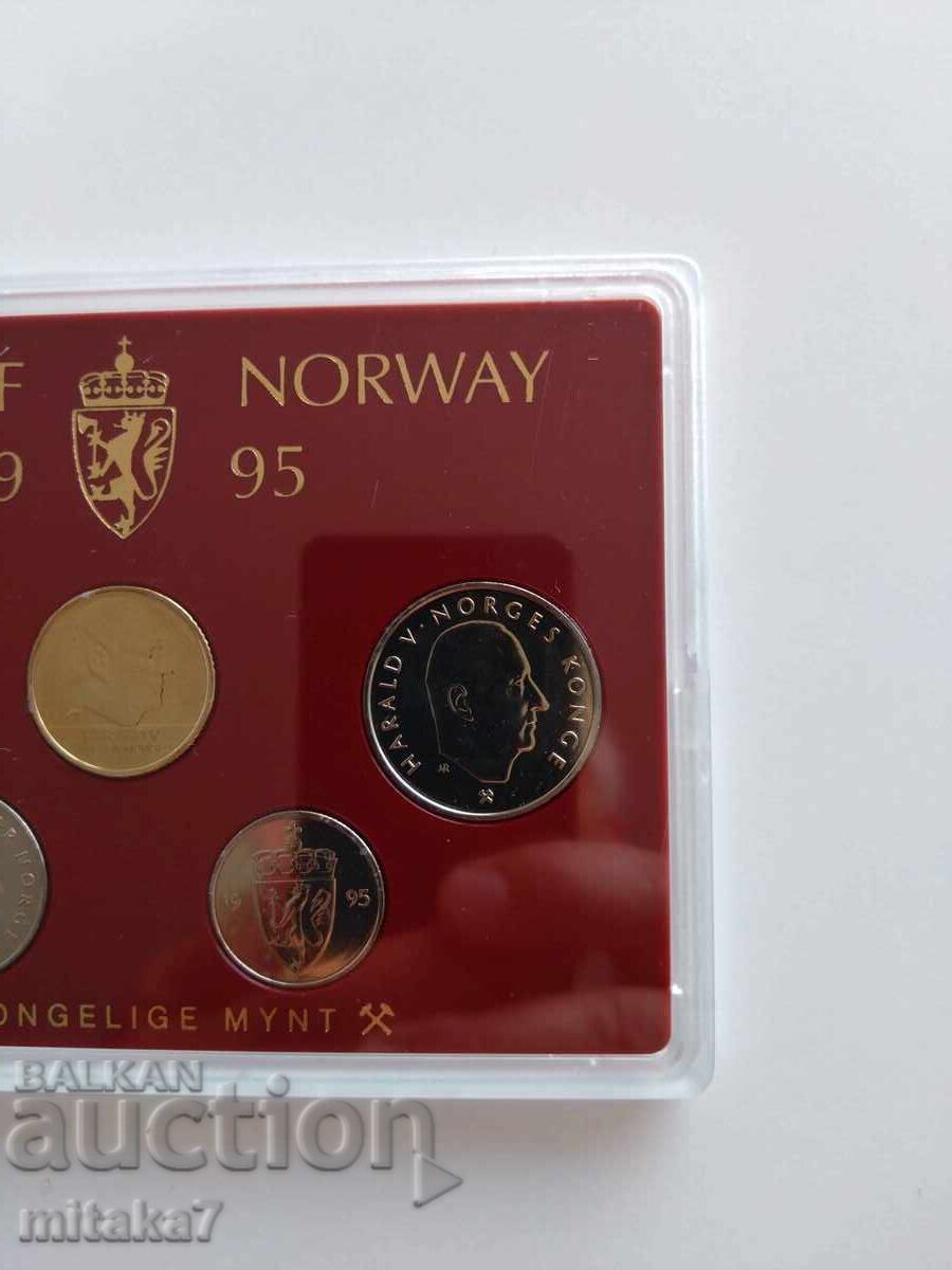 Licitație Set monede, Norvegia, 1995 Licitație Set monede, Norvegia, 1995