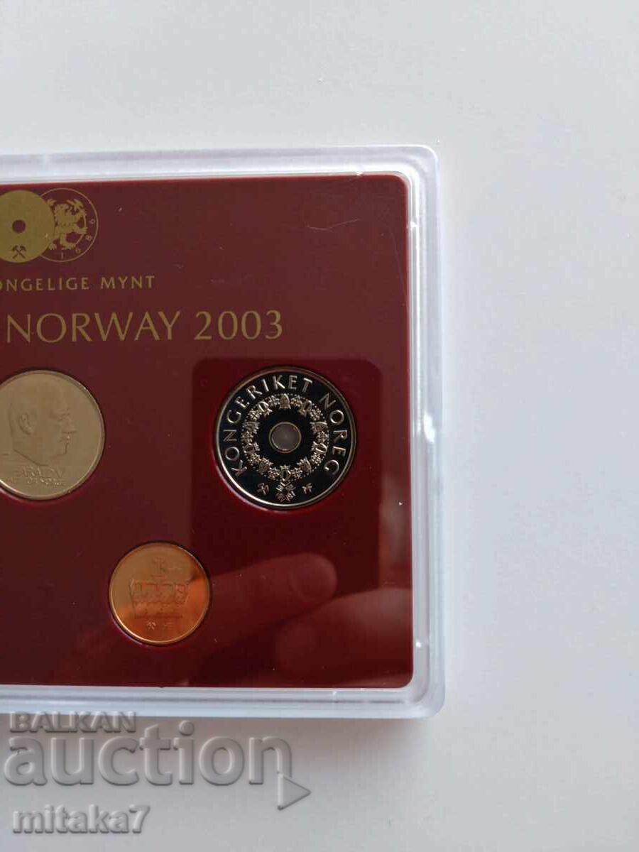 Licitație Set de monede, Norvegia, 2003. Licitație Set de monede, Norvegia, 2003.
