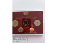Сет монети, Норвегия, 2003г.